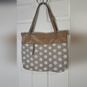 Relic By Fossil vegan leather polka dot bag